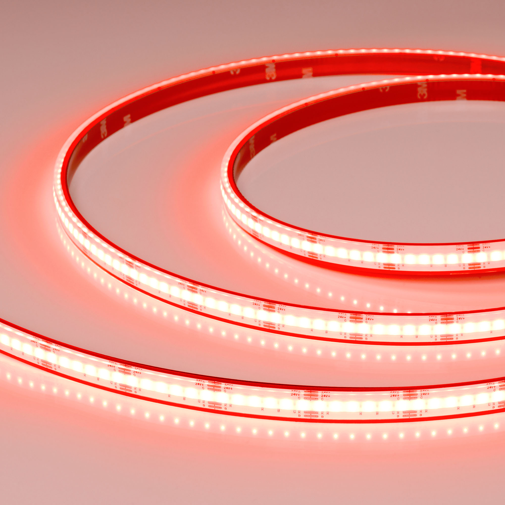 Светодиодная лента герметичная CSP-PFS-X540-12mm 24V RGB (15 W/m, IP68, TWP100, 5m) (Arlight, -)