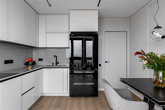 Частный интерьер в ЖК Молодежный