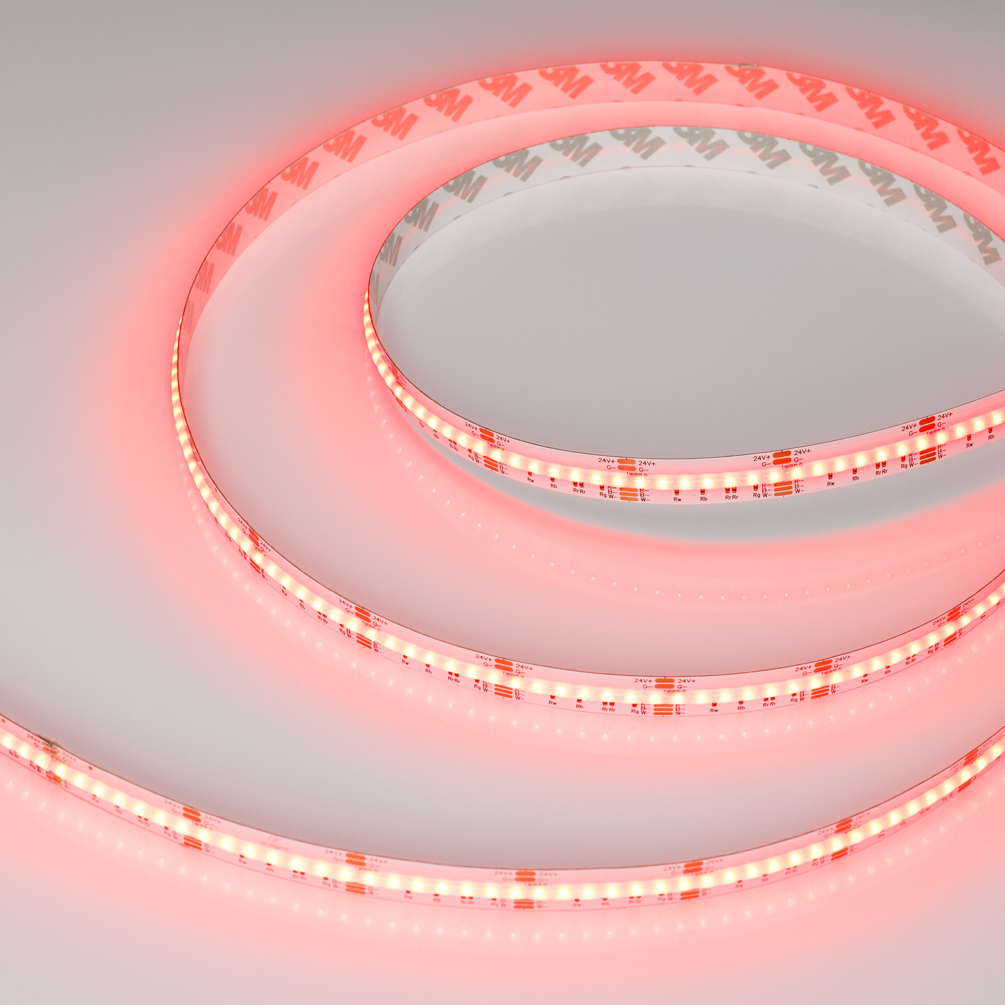 Светодиодная лента CSP-X840-12mm 24V RGBW-Warm (17.2 W/m, IP20, 5m) (Arlight, 5 лет)