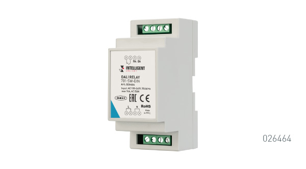 Релейный модуль DALI-701-SW-DIN Релейный модуль DALI-701-SW-DIN