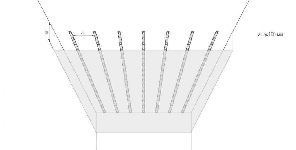 Витражная засветка потолка Витражная засветка потолка
