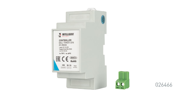 Контроллер DALI-TIMER-DIN Контроллер DALI-TIMER-DIN
