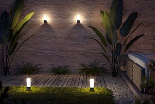 Настенный светильник (бра) Willis E27х1 60Вт IP 54