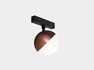 Светильник-шар металл+стекло, серия SY-LINK, Кофе, 10Вт, IP20, Нейтральный белый (4000К), SY-LINK-SFCF-10-WW