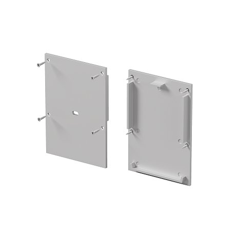 Комплект заглушек (для профиля ALM-5070-S-2M) 2 шт., ALM-5070-S-EC