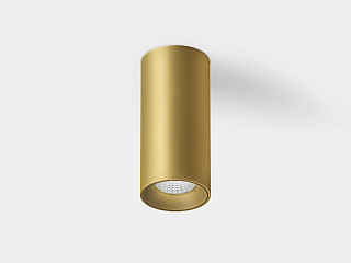 Светильник VILLY, потолочный накладной, 15Вт, 3000K, матовое золото, VL-BASE-GD2-WW