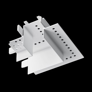 Коннектор угловой Radity встраиваемый белый