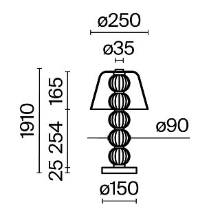 Настольный светильник Amulet 3000К 10Вт