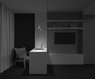 Подвесной светильник Polar GX53 1x12Вт