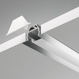 Алюминиевый профиль встраиваемый 30x10