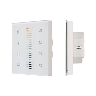 Панель Sens SR-2830B-AC-RF-IN White (220V,MIX+DIM,4зоны) (Arlight, IP20 Пластик, 3 года)