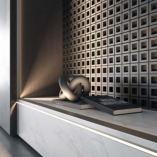 Профиль SL-MINI-SHELF-H9-2000 ANOD OLIVE GREY (Arlight, Алюминий)