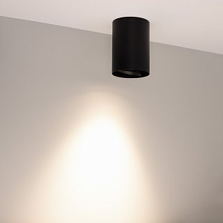 Светильник SP-FOCUS-R86-10W Day4000 (BK, 50 deg, 230V) (Arlight, IP54 Металл, 5 лет)