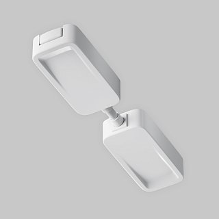 Коннектор питания прямой Radity встраиваемый белый