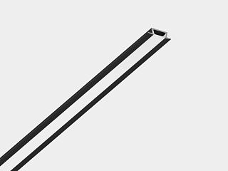 Встраиваемый алюминиевый профиль SWG, черный, RC-2206-BL