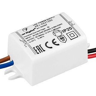 Блок питания ARJ-KE21200 (4W, 200mA) (Arlight, IP20 Пластик, 3 года)