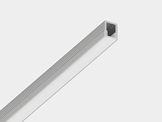 Алюминиевый профиль SF-0709, накладной П-образный 2м