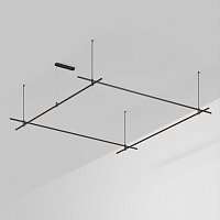 Основание ART-APRIORI-QUADRAT-ROD-800-3000x3000 (BK) (Arlight, IP20 Металл, 3 года)