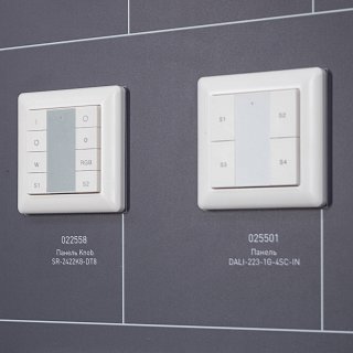 Стенд Системы Управления DALI 1760x600mm (DB 3мм, пленка, лого) (Arlight, -)