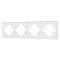 Рамка пластиковая FRM-TENDO-PL-4-WH (Arlight, -)