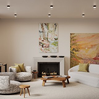 Потолочный светильник Glory GX53 12Вт