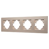 Рамка пластиковая FRM-PERIO-PL-4-GD (Arlight, -)