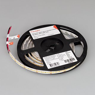 Светодиодная лента RT-A240-10mm 24V Warm3500 (22 W/m, IP20, 2835, 5m) (Arlight, высок.эфф.150 лм/Вт)