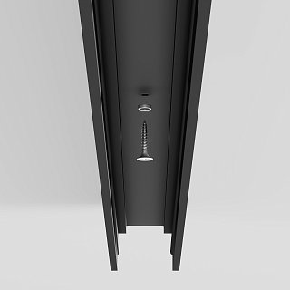 Профиль 2м Elasity IP накладной черный