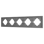 Рамка пластиковая FRM-TENDO-PL-5-GR (Arlight, -)