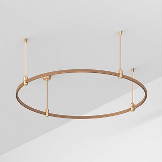 Основание ART-APRIORI-ROUND-ROD-400-R1200 (GD) (Arlight, IP20 Металл, 3 года)