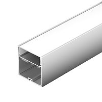 Профиль с экраном SL-LINE-7477-2500 ANOD+OPAL (Arlight, Алюминий)