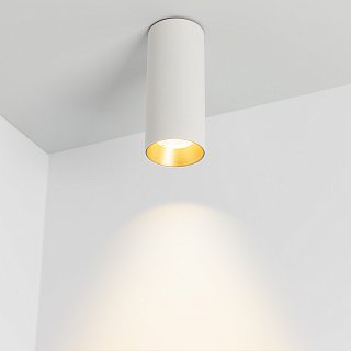 Светильник SP-POLO-SURFACE-R65-8W Day4000 (WH-GD, 40 deg) (Arlight, IP20 Металл, 5 лет)