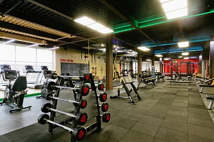 Освещение в фитнес-клубе