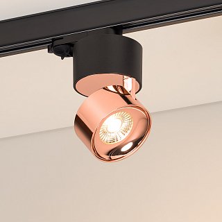 Светильник SP-PLURIO-TRACK-4TR-R77-9W Warm3000 (BK-COP, 36 deg, 230V) (Arlight, IP20 Металл, 3 года)