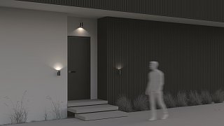 Настенный светильник (бра) Bowery GU10х1 50Вт IP 54