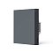 Умный настенный выключатель H1 EU(с нейтралью, 1 клавиша, графит) | Aqara Smart Wall Switch H1 EU (With Neutral, Single Rocker, graphite)