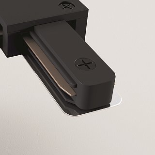 Коннектор L-образный Unity черный