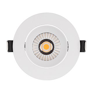 Светильник MS-ATOLL-BUILT-TURN-R94-10W Day4000 (WH, 60 deg, 230V) (Arlight, IP54 Металл, 5 лет)