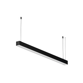 Линейный светильник подвесной 3000K 50x50 ( Черный, 1 м) LL312027