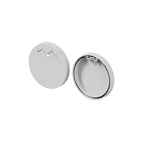 Комплект заглушек (для профиля D60) 2 шт., ALM-D60-EC 642082