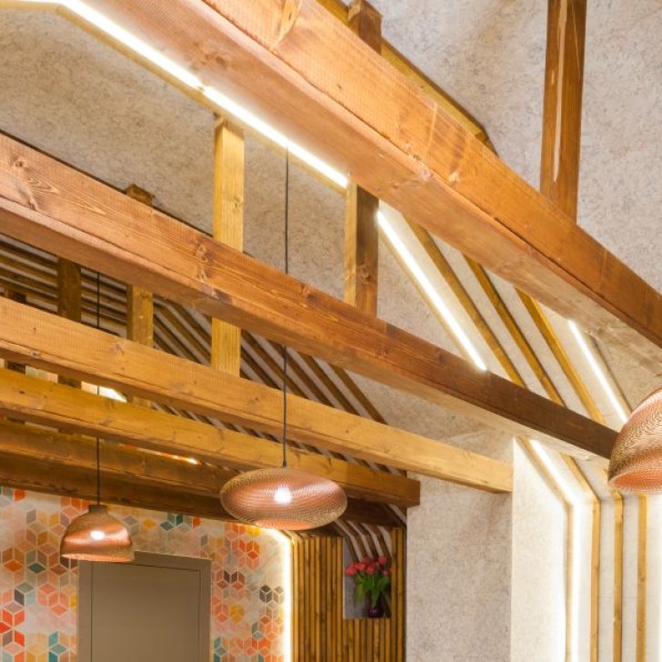 Светодиодная лента Arlight в алюминиевом профиле с матовым экраном