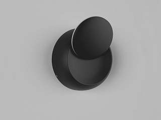 Светильник настенный GW MUN черный, GW-6100-5-BL-WW