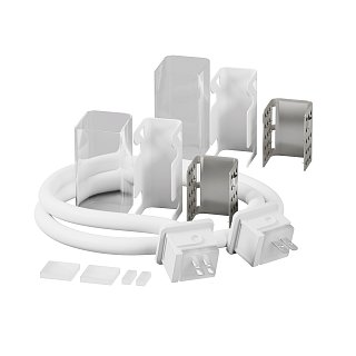 Двусторонний коннектор питания с проводом (30 см) для гибкого неона 17x12 мм