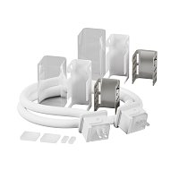 Двусторонний коннектор питания с проводом (30 см) для гибкого неона 17x12 мм