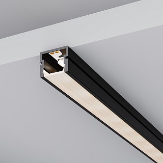 Профиль PDS-SM-2000 ANOD BLACK (Arlight, Алюминий)