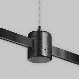 Подвес тросовый Hang с прямым коннектором питания Flarity черный