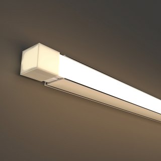 Гибкий неон 16x16 24В 10Вт/м 3000K IP67 10м (вертикальный изгиб)