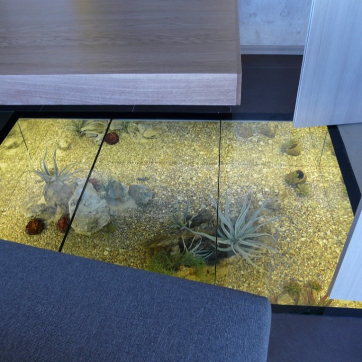 Подсветка сухого аквариума светодиодной лентой Arlight