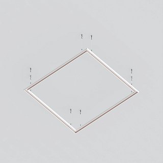 Шинопровод 2м Exility низкопрофильный подвесной круглый