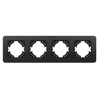 Рамка алюминиевая FRM-AKIRY-SFAL-4-BK (Arlight, -)